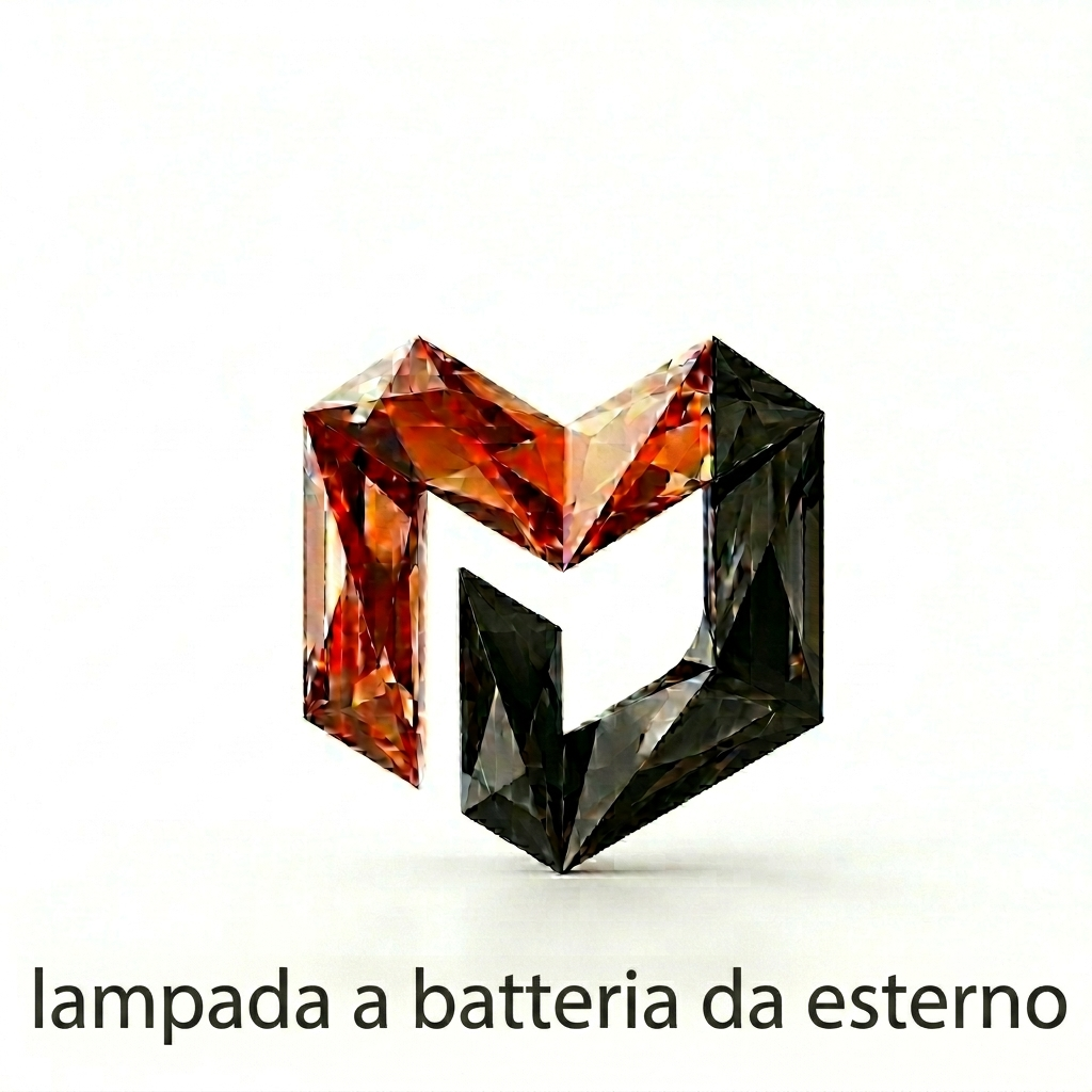 Lampada a batteria da esterno