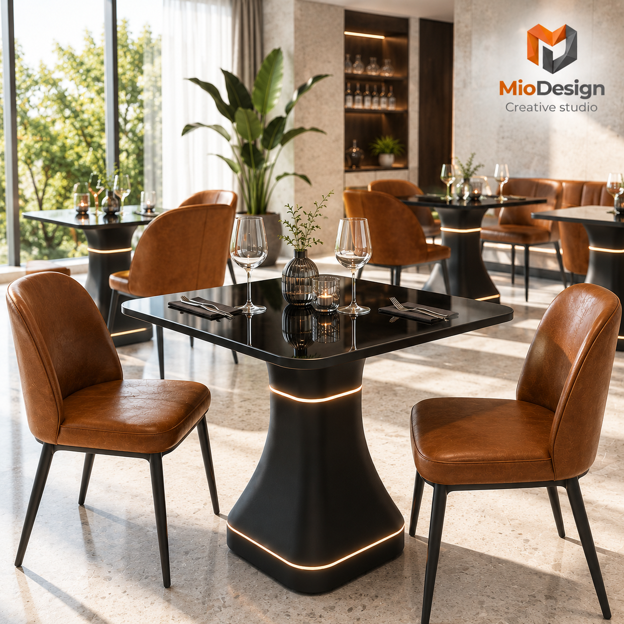 CLESSIDRA LUX Collezione Tavoli lounge
( Ordine minimo 10 PZ )