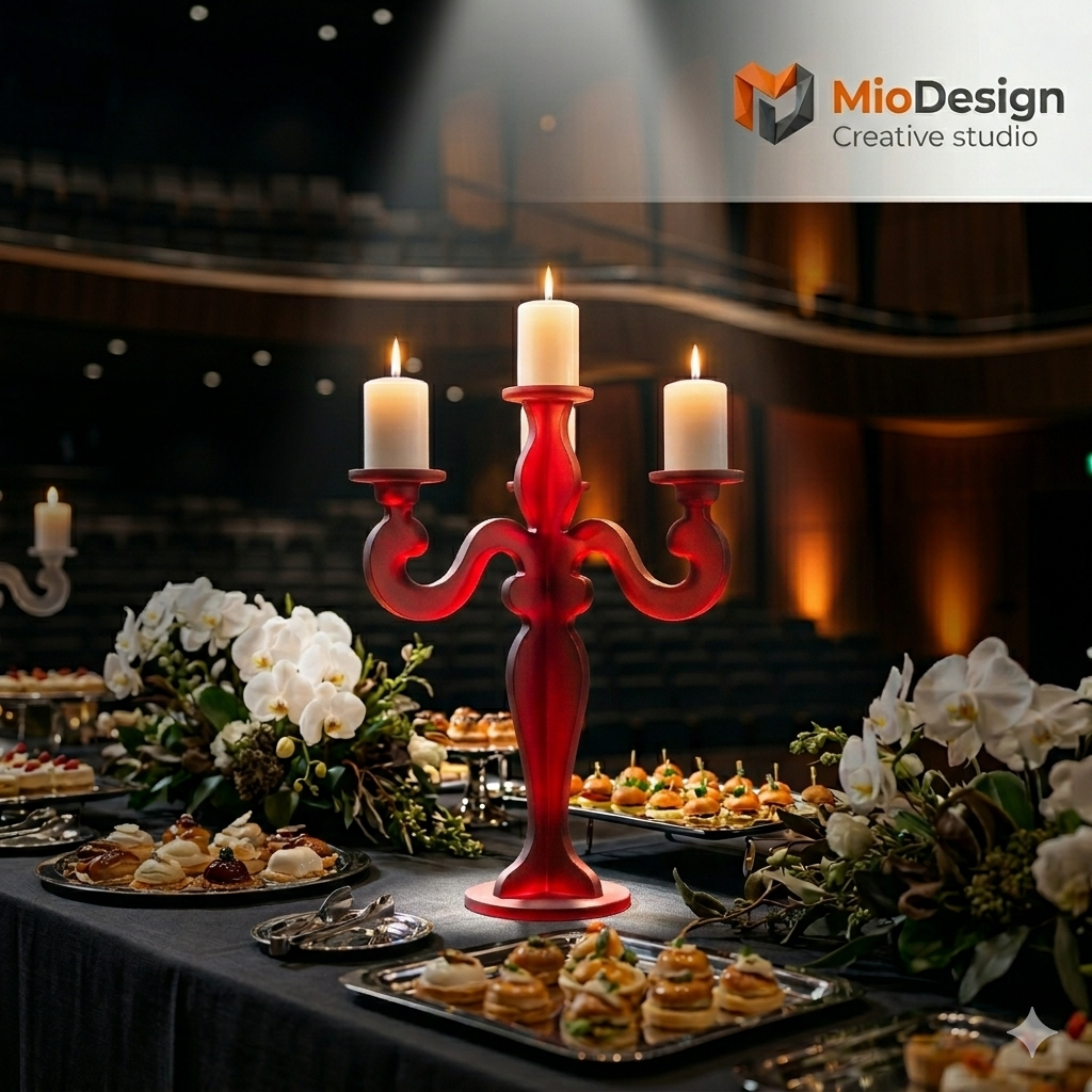 Candelabro 3 candele