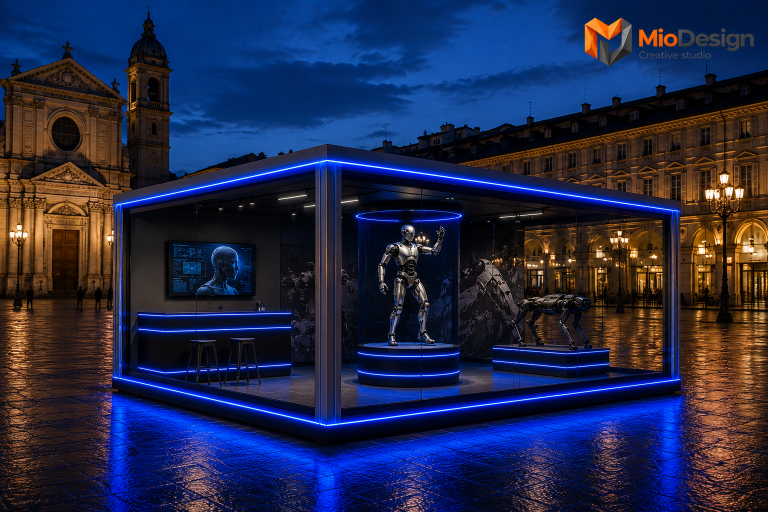 Progetto stand robotica