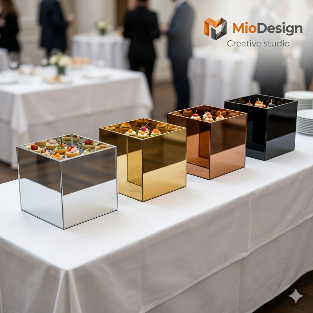 Mirror Cube Collection : Dimensioni di puro riflesso.