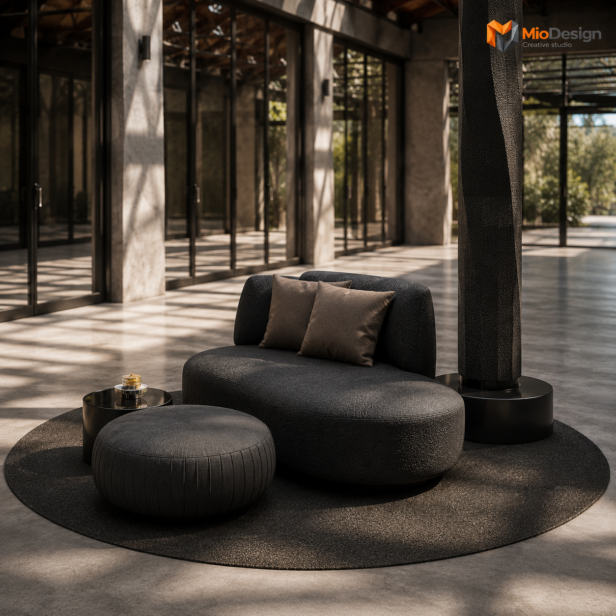 Progetto sfilata Armani da set
