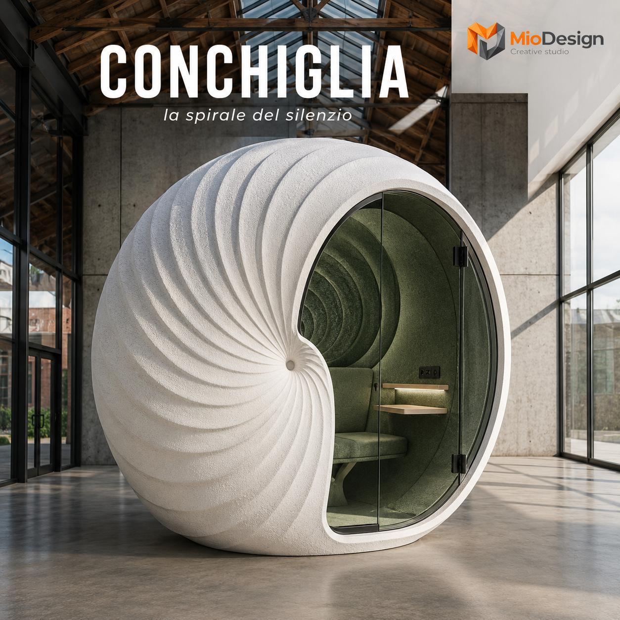 Conchiglia la spirale richiedere preventivo