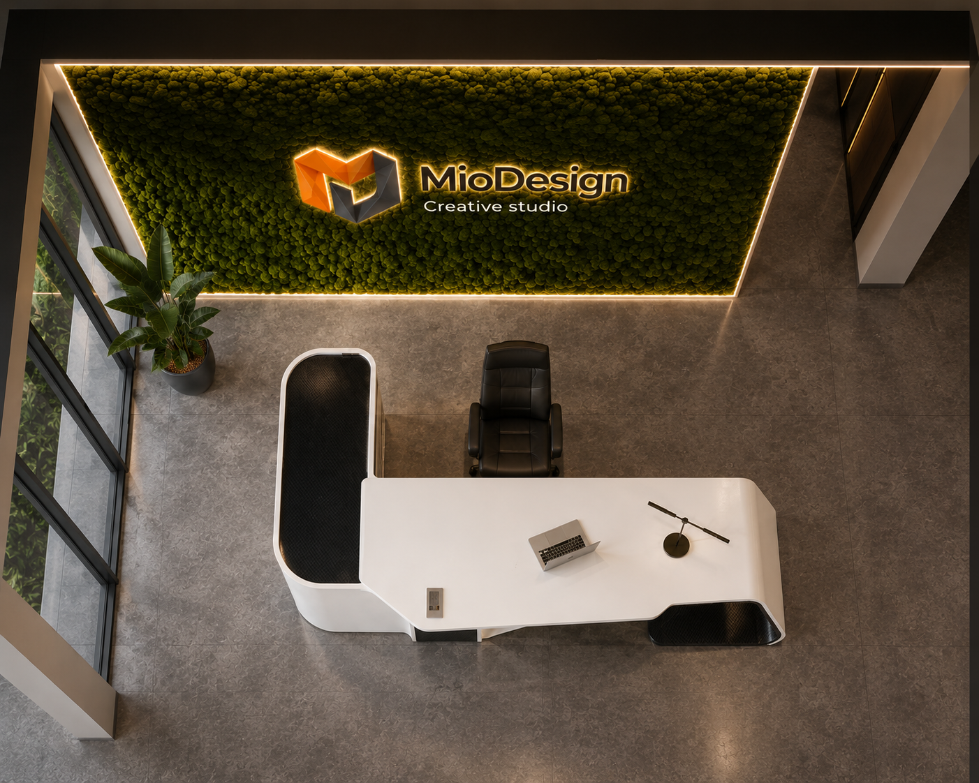 Desk carbone fiber