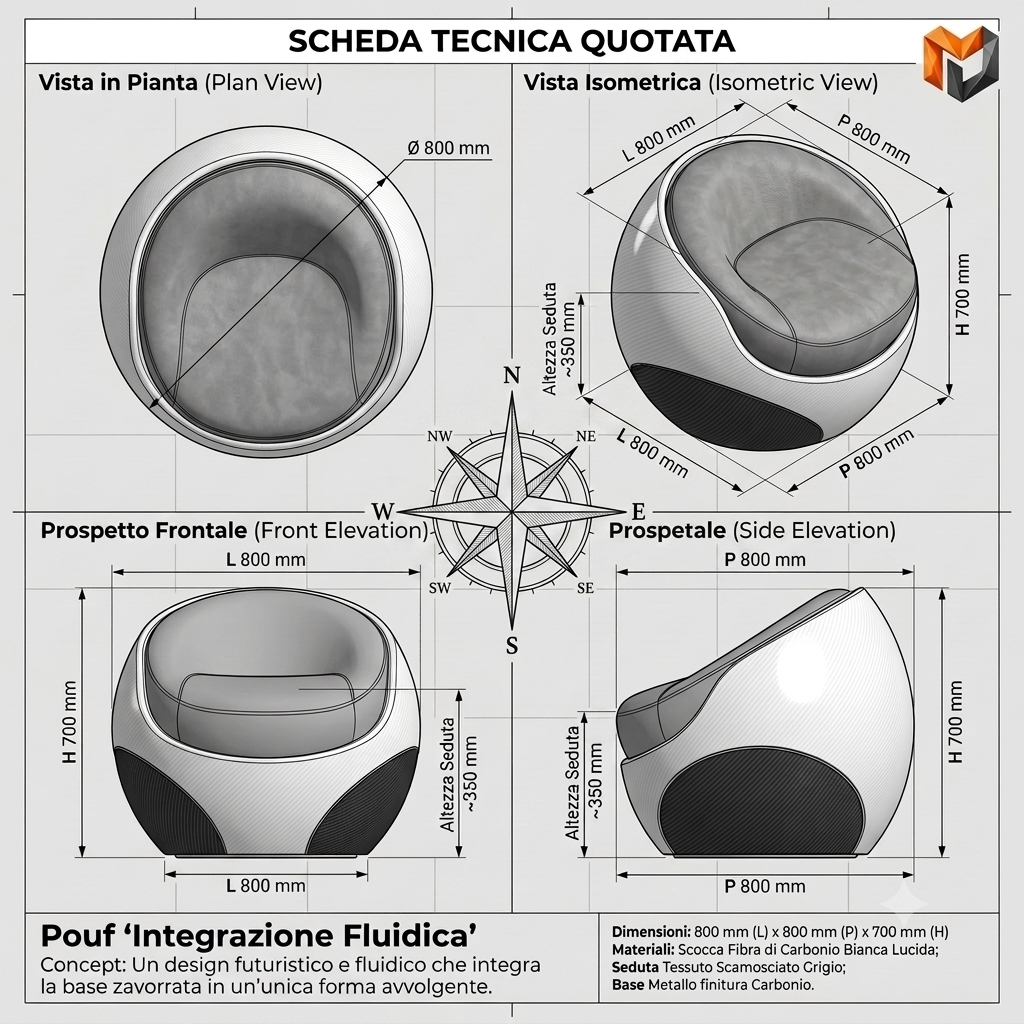 Futuristico ( Ord. Min. 10 PZ )