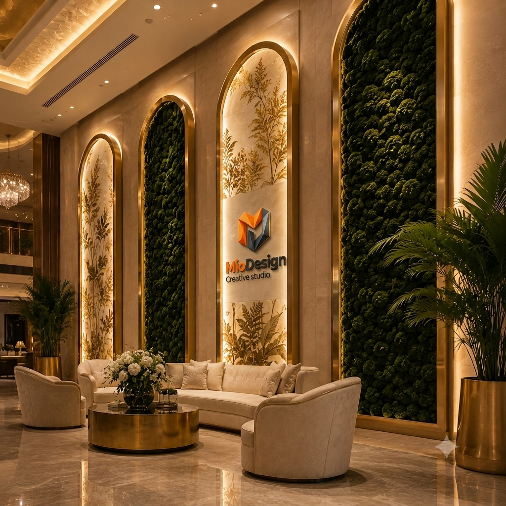 Giardino in albergo luxury