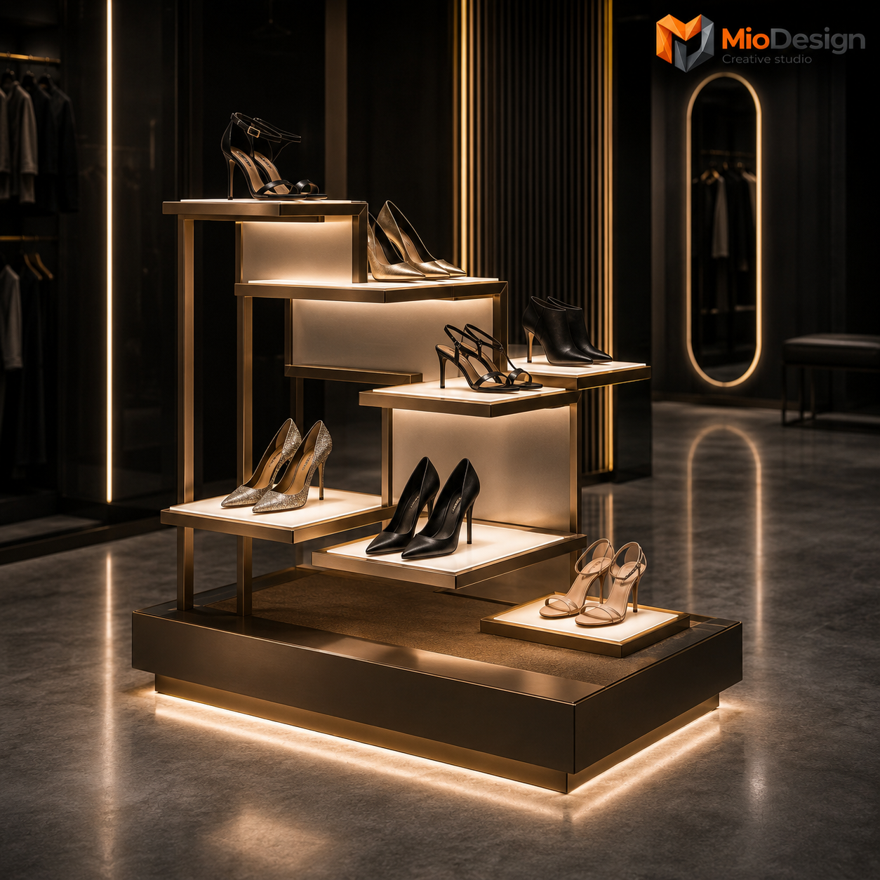 Luxury show display chiedere preventivo