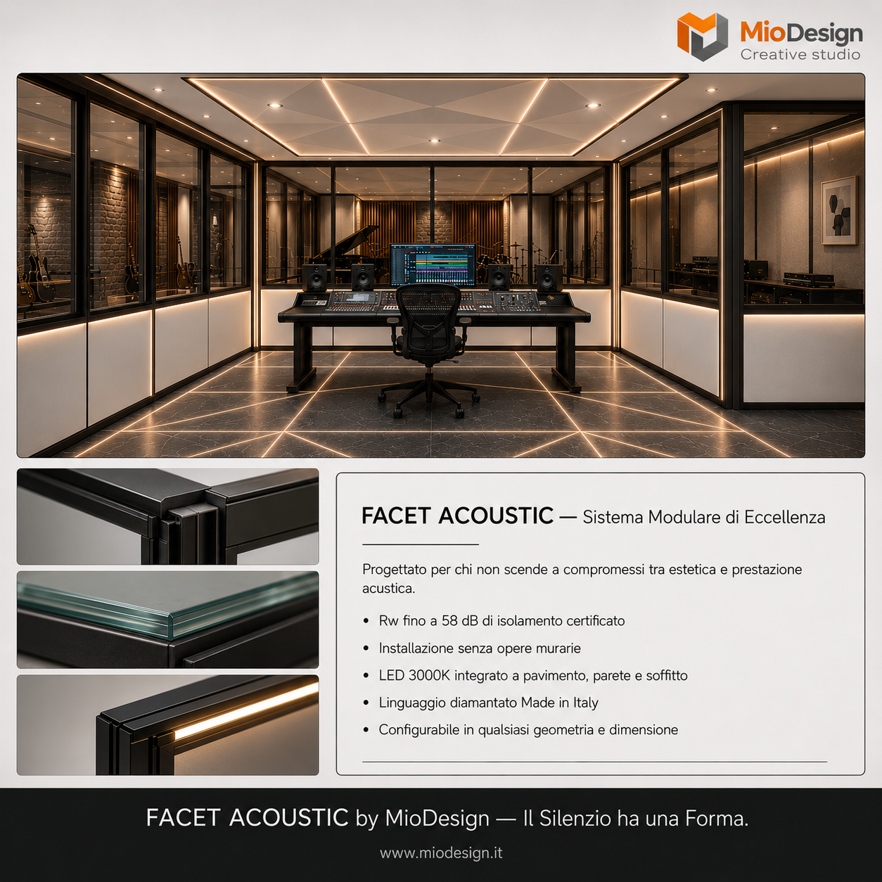 Facet acoustic " il sistema che ridefinisce il silenzio