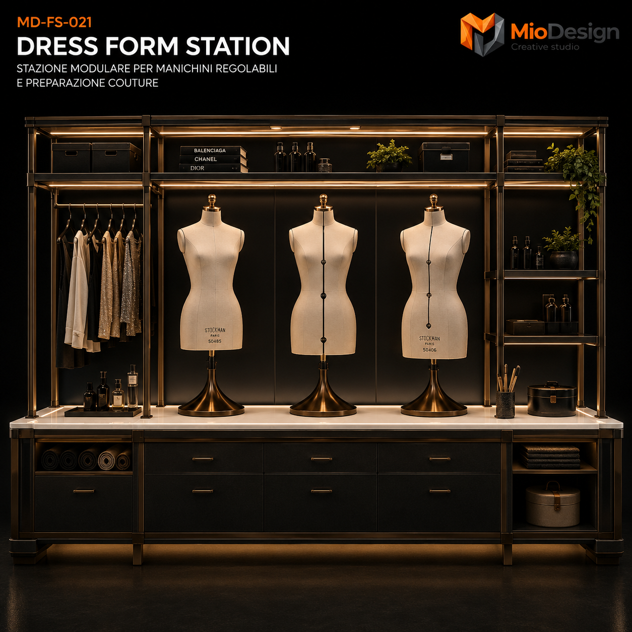 Dress form station chiedere preventivo