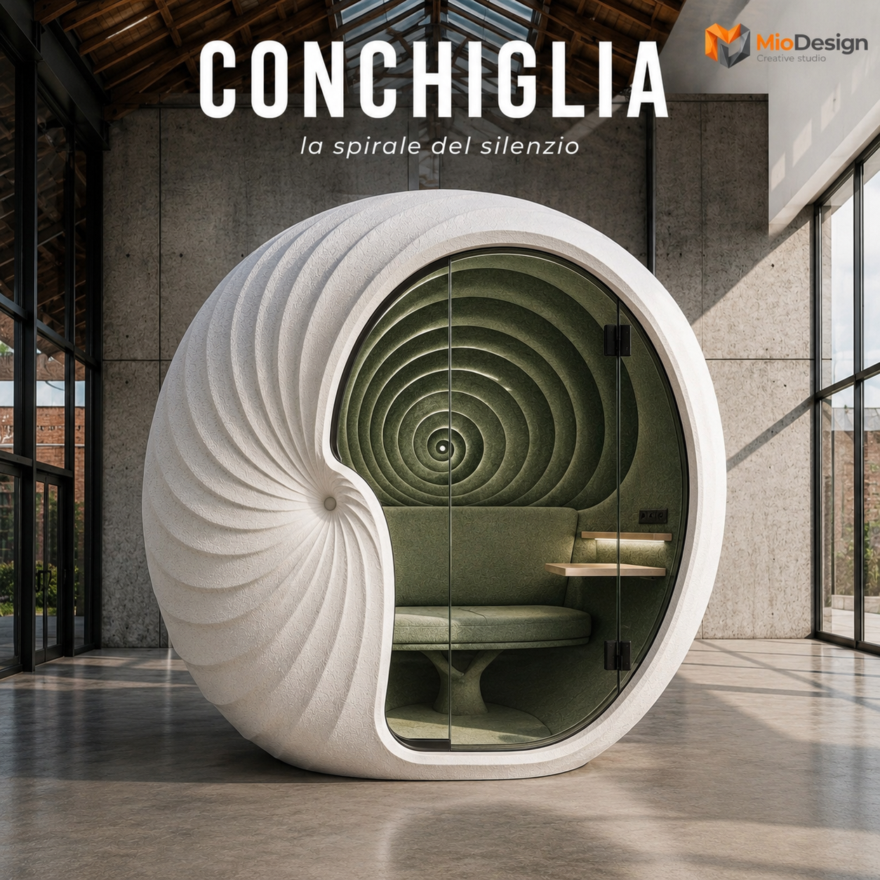 Conchiglia la spirale richiedere preventivo