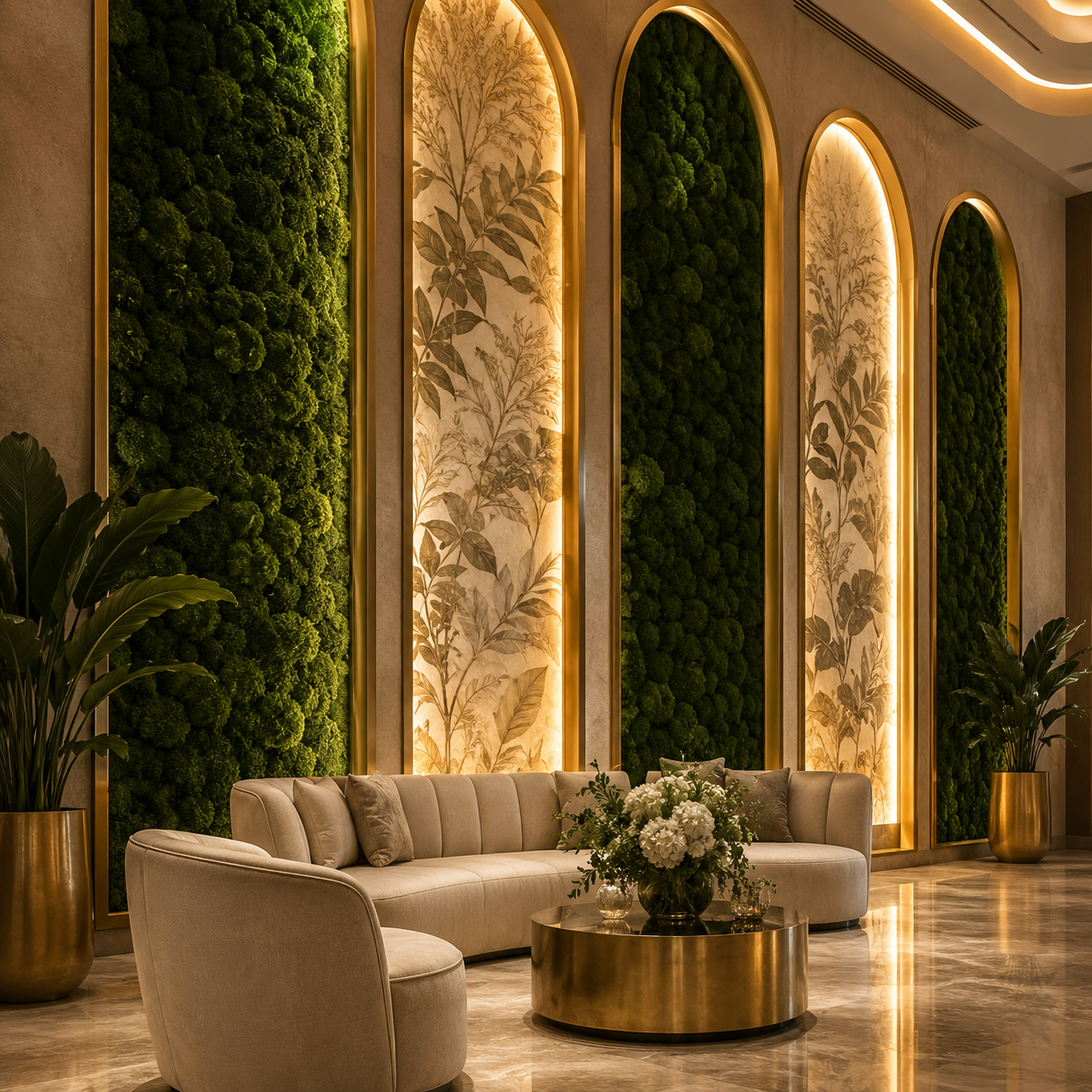 Giardino in albergo luxury