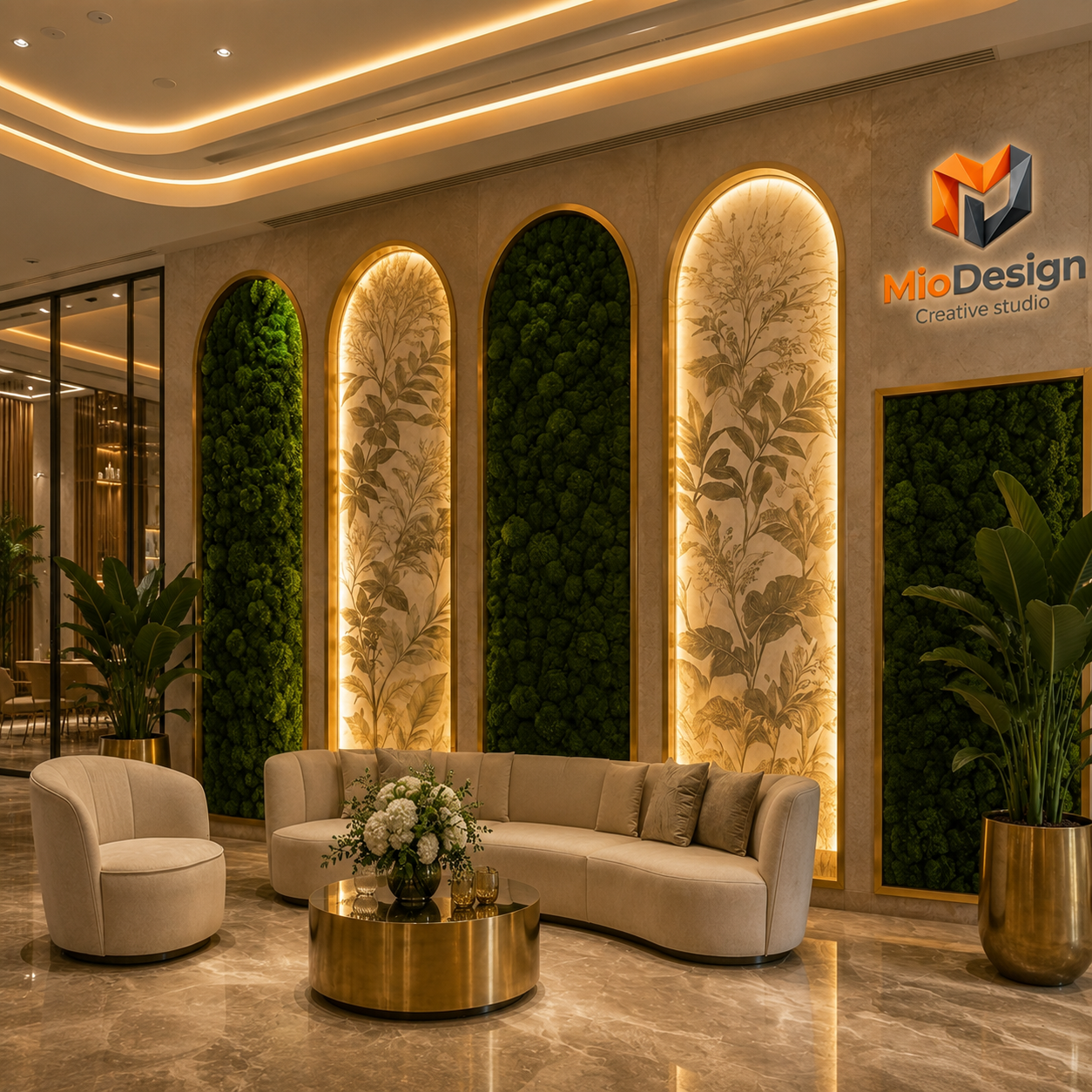 Giardino in albergo luxury