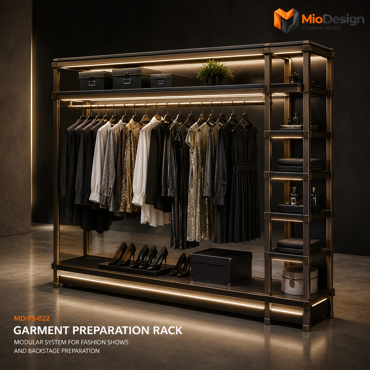 Garment preparation rack chiedere preventivo