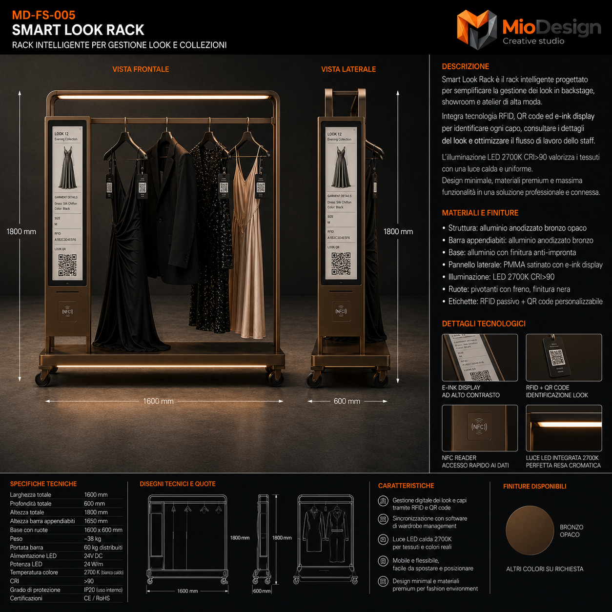 Smart look rack chiedere preventivo