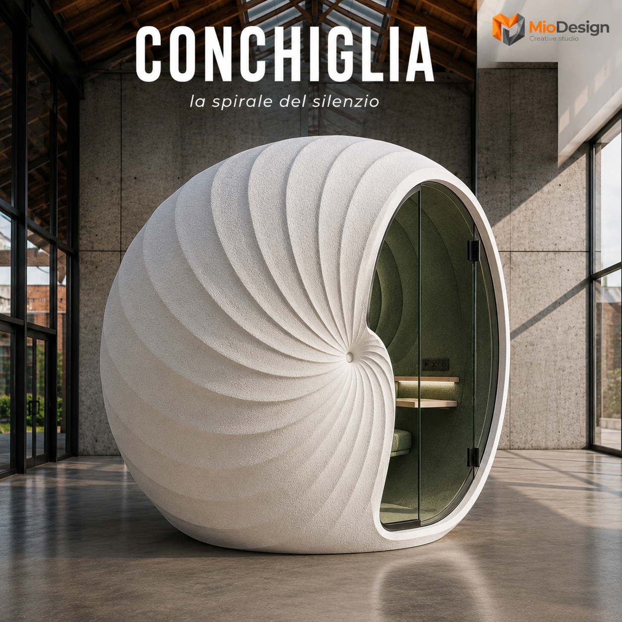 Conchiglia la spirale richiedere preventivo