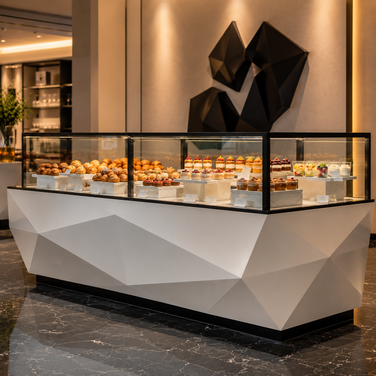 Geode kit luxury buffet da sala