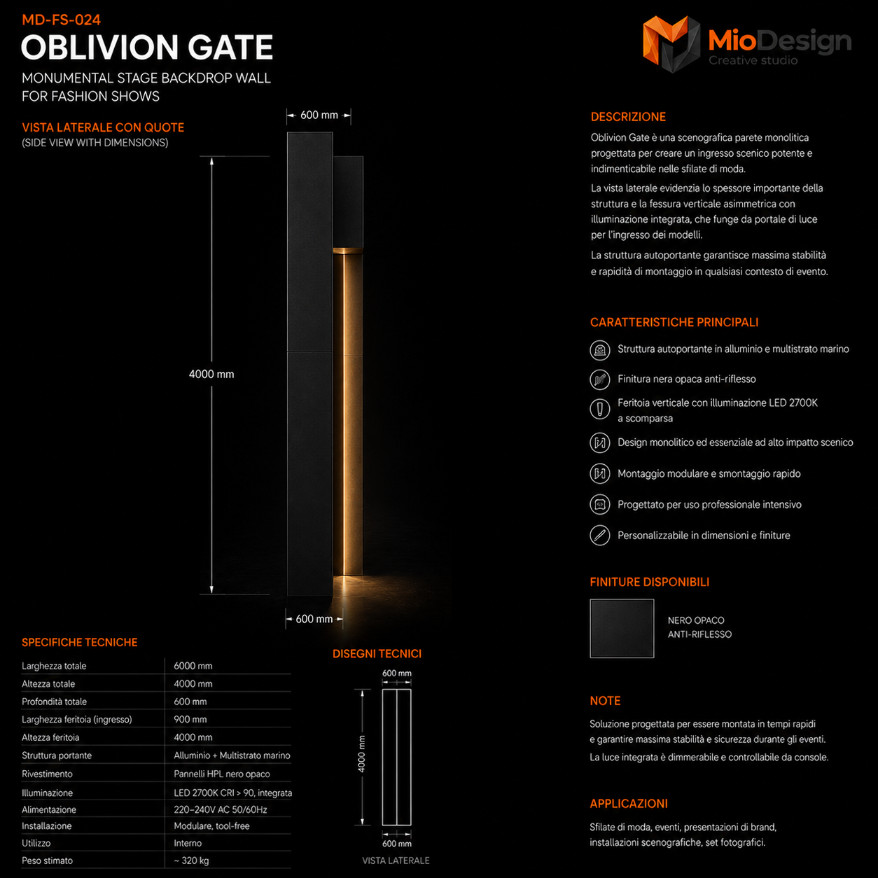 Oblivion gate                      chiedere preventivo