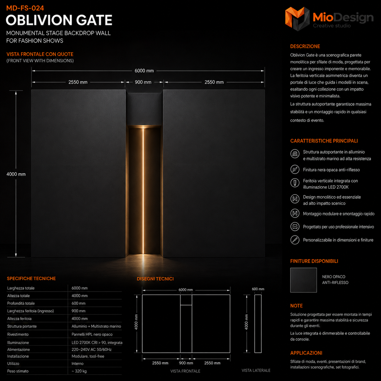 Oblivion gate                      chiedere preventivo