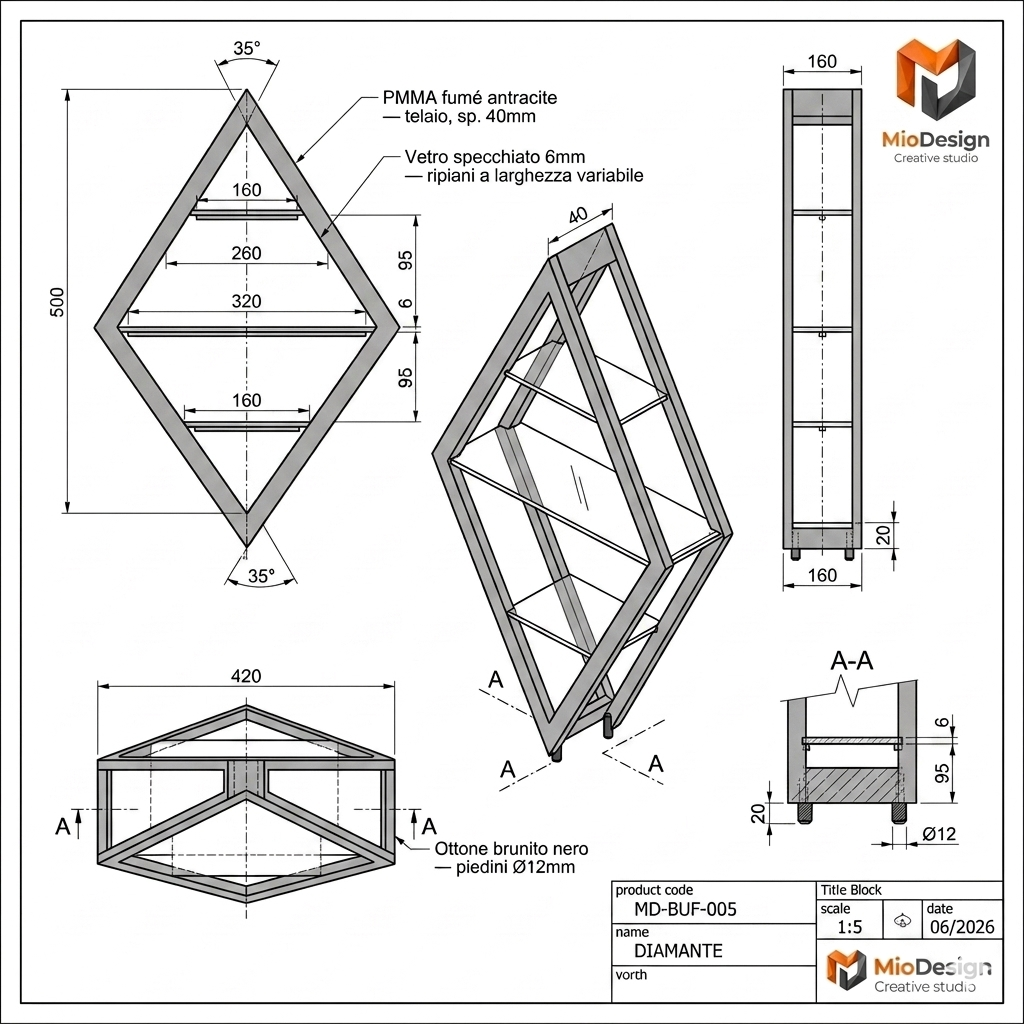 L'Incipit Geometrico.                       (Ordine minimo 10 PZ )