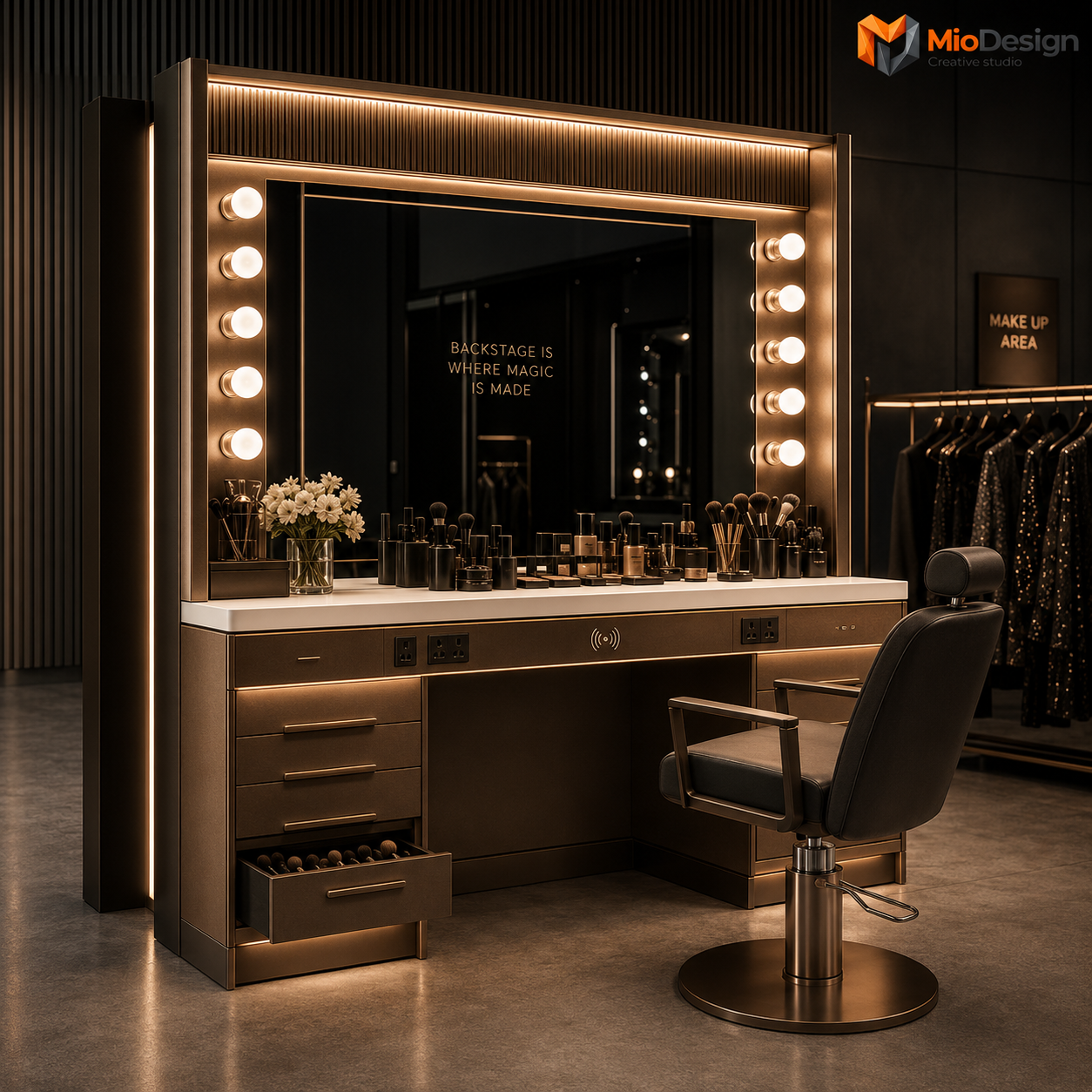 Luxury make-up Vanity     chiedere preventivo