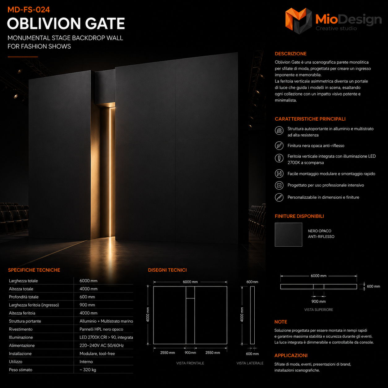 Oblivion gate                      chiedere preventivo