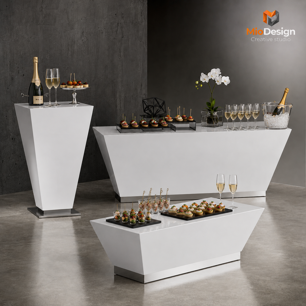 ICONA — presenza scultorea, riconoscibile, assoluta ( kit 3 PZ )