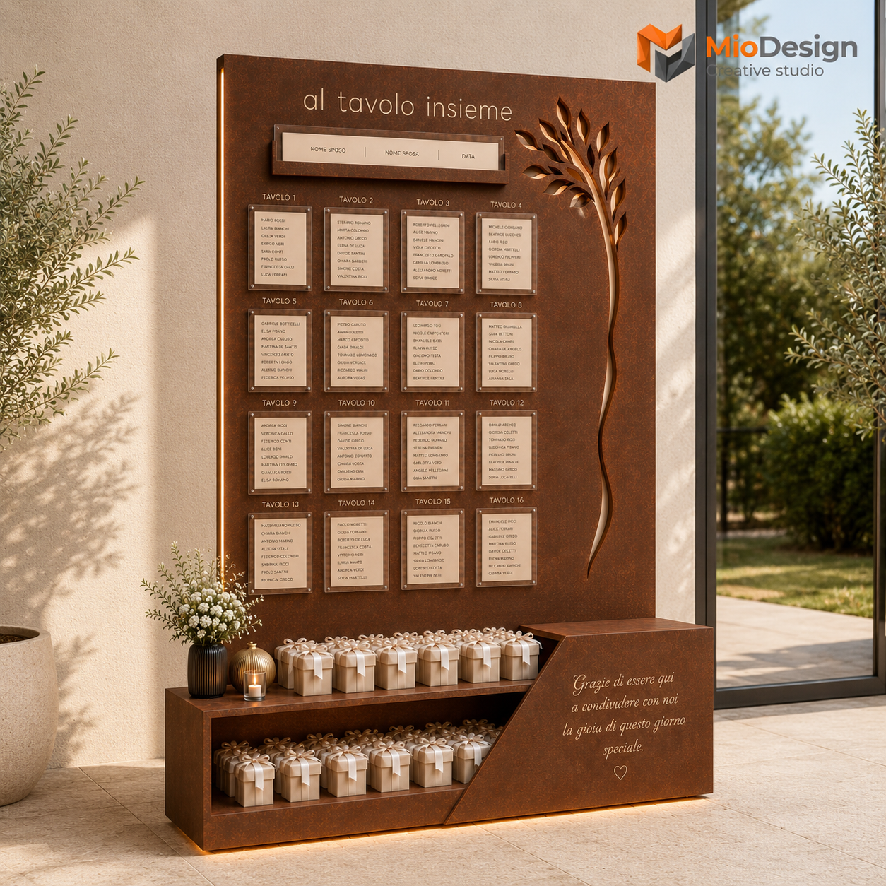 Vinea Lux : Eleganza contemporanea e dettagli naturali.