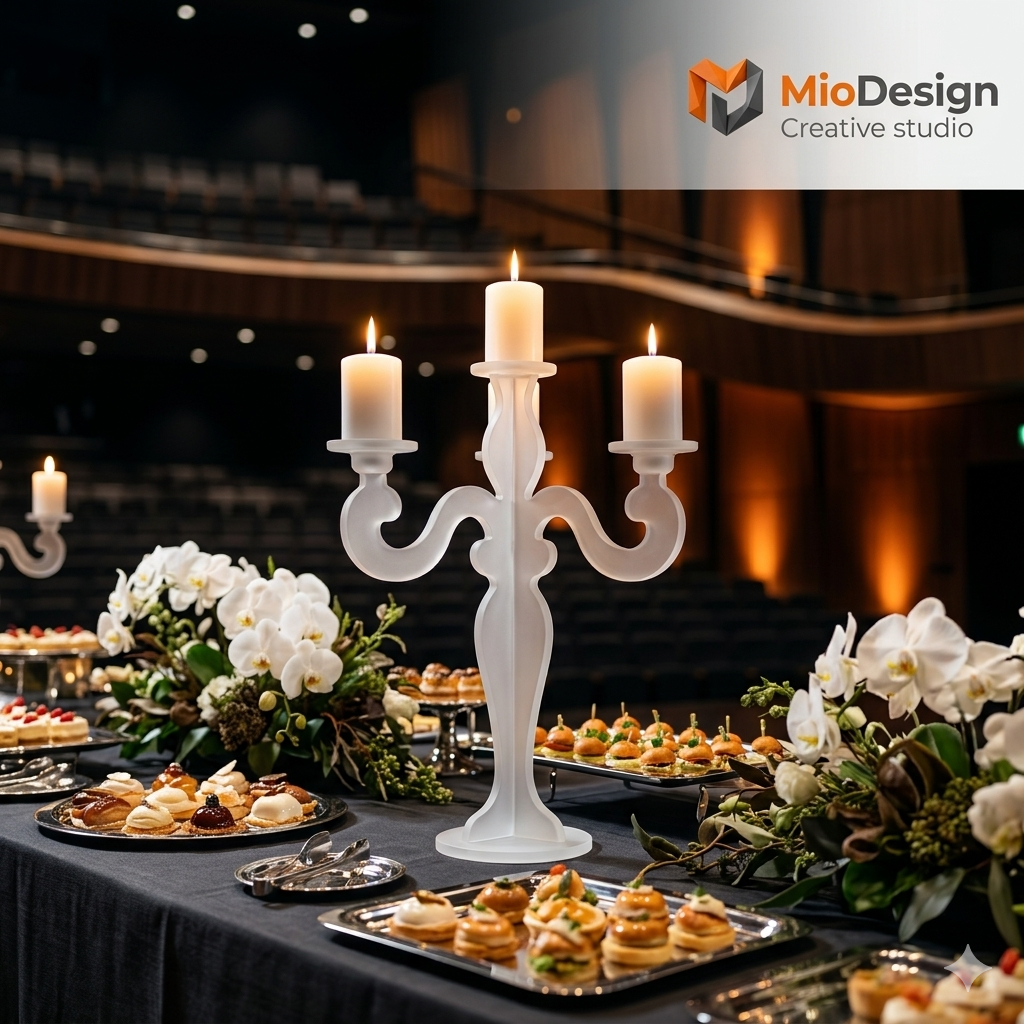 Candelabro 3 candele