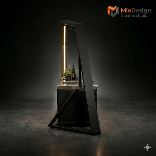 MioCook Hexagon Light: Il Palcoscenico dell'Alta Cucina