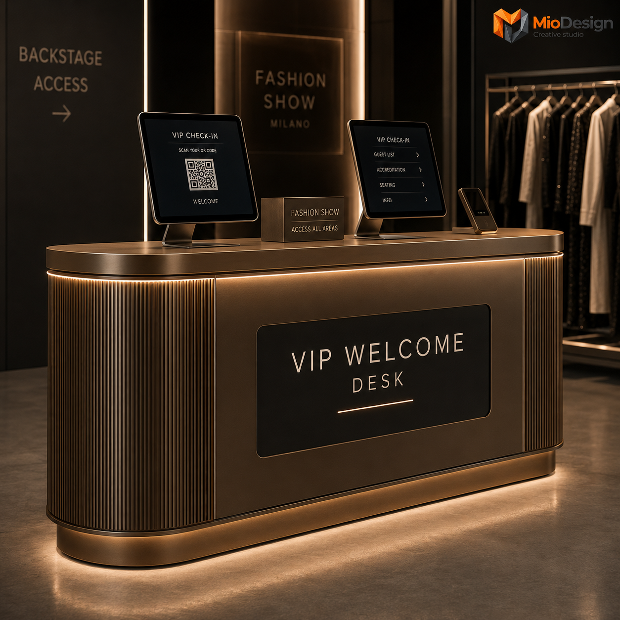 Vip welcome desk              chiedere preventivo