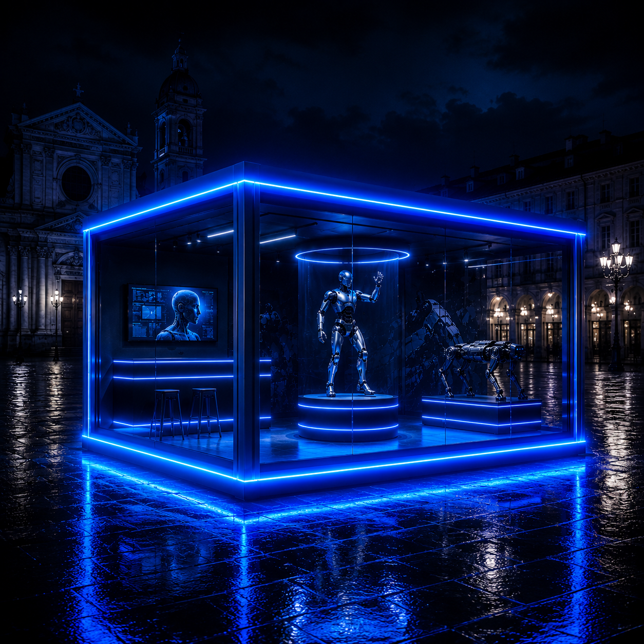 Progetto stand robotica