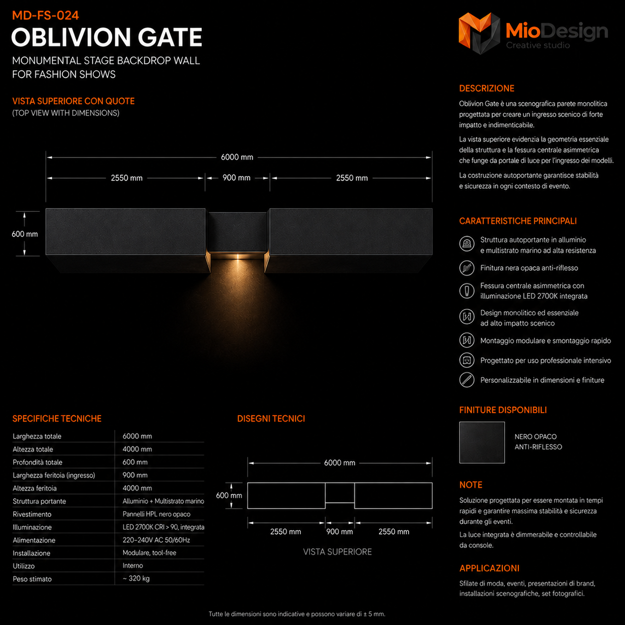 Oblivion gate                      chiedere preventivo