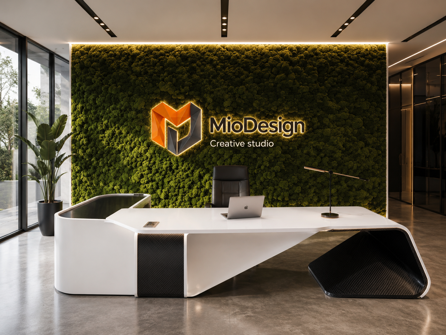 Desk carbone fiber