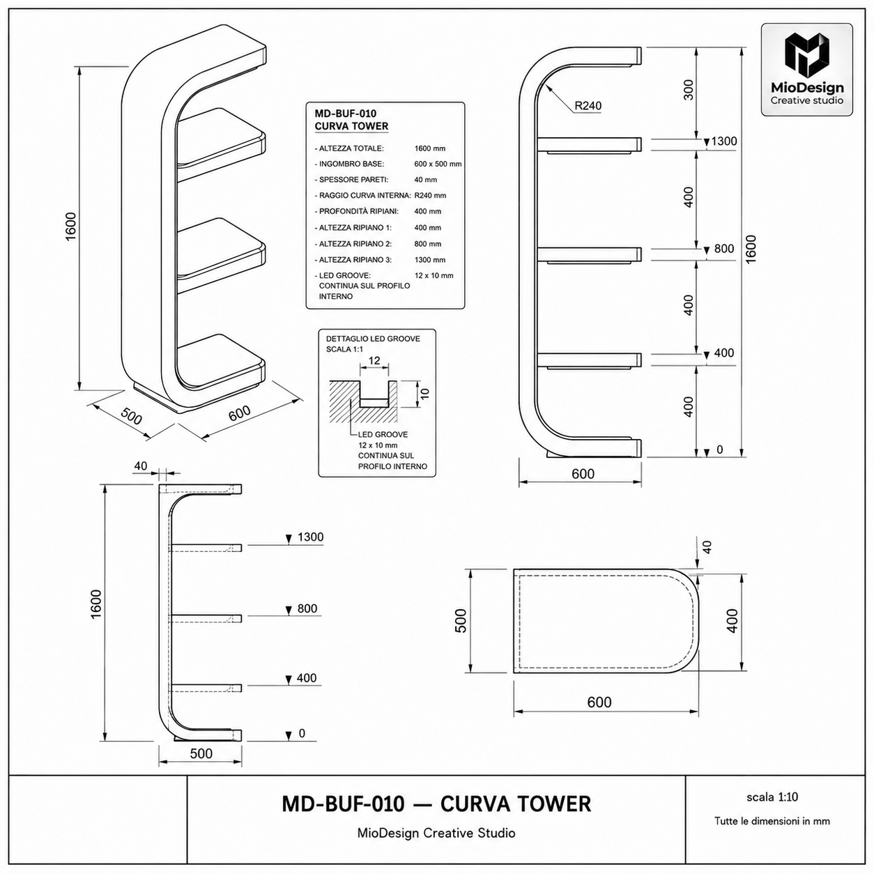 Curva tower