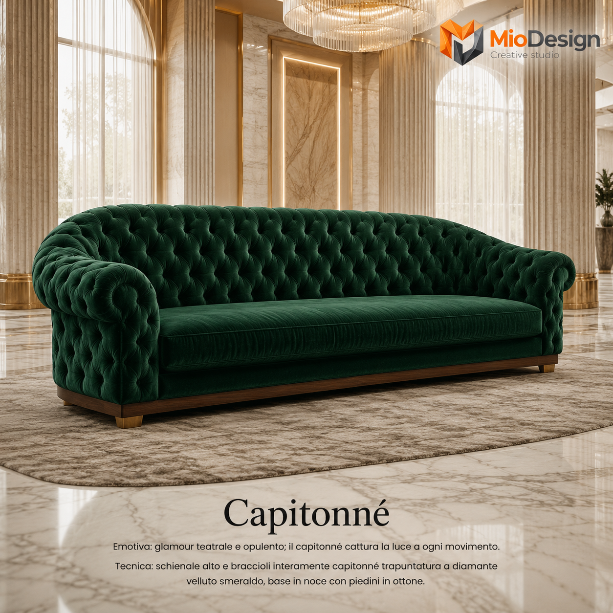 Capitonné ( Ord. Min. 10 PZ )